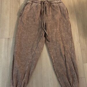Brown Jogger Pants